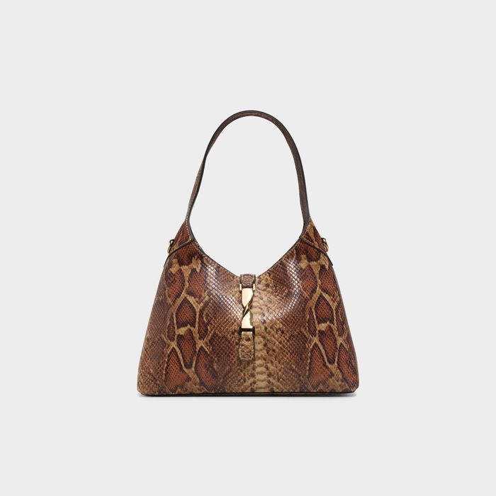Bolso de hombro en marrón - HARPERMINI