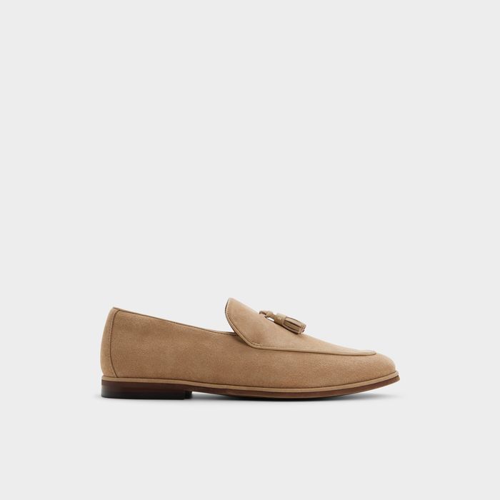 Mocasines en piel beige - HOLLOW