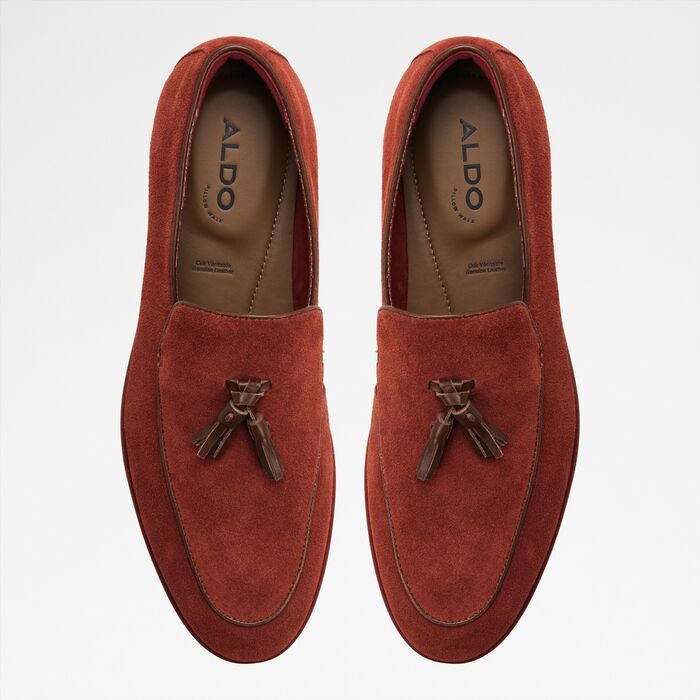 Mocasines en piel rojo - HOLLOW