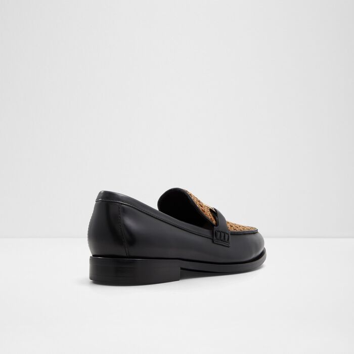 Mocassins em pele preto - IDRIS