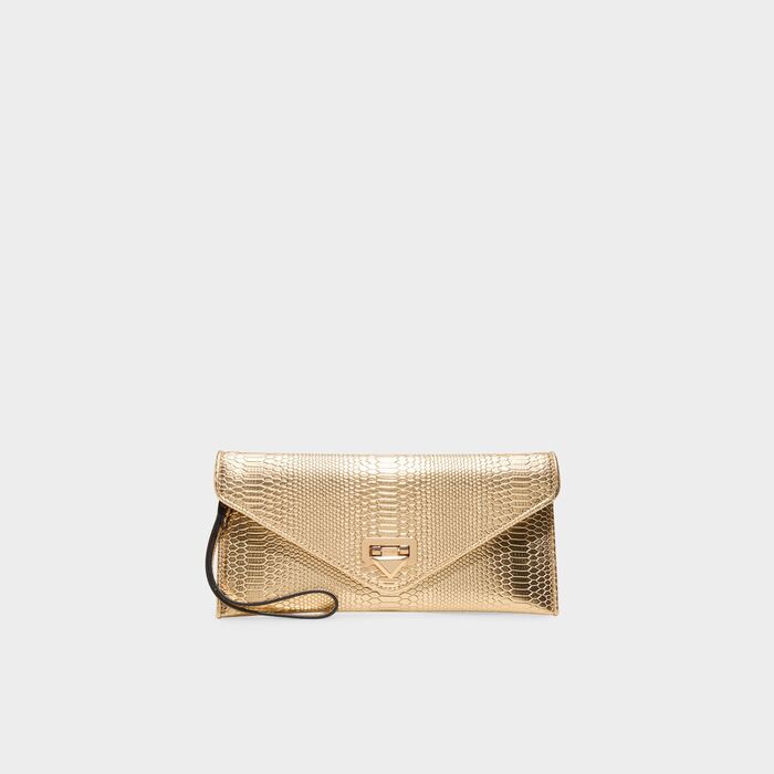 Bolso de mano en oro - IILIANA