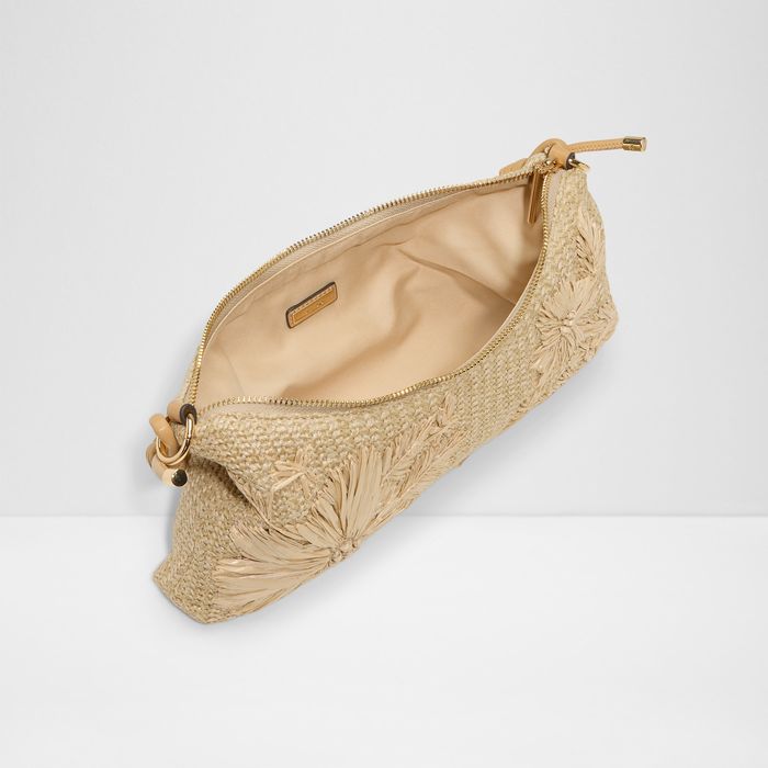 Bolso de hombro en beige - IRISPOSY