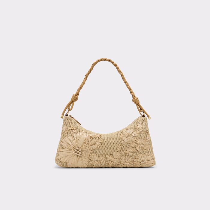 Bolso de hombro en beige - IRISPOSY