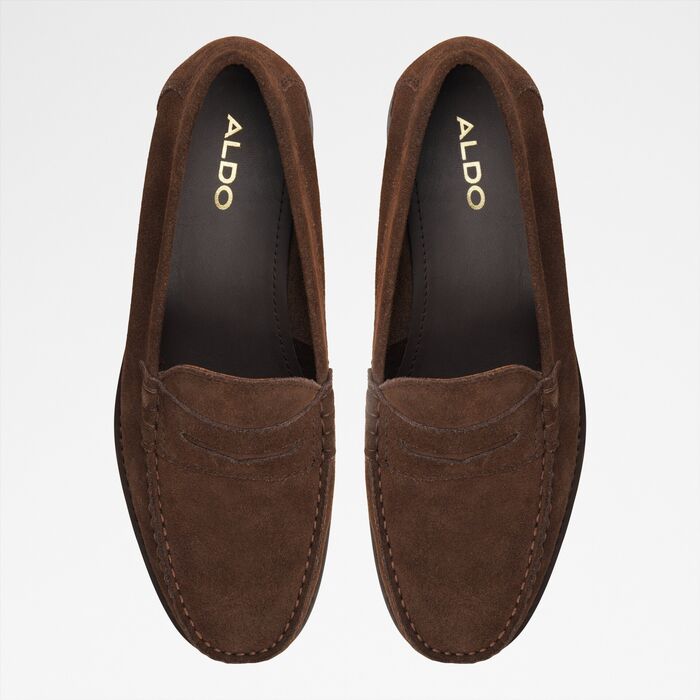 Mocassins em pele castanho - JAREY