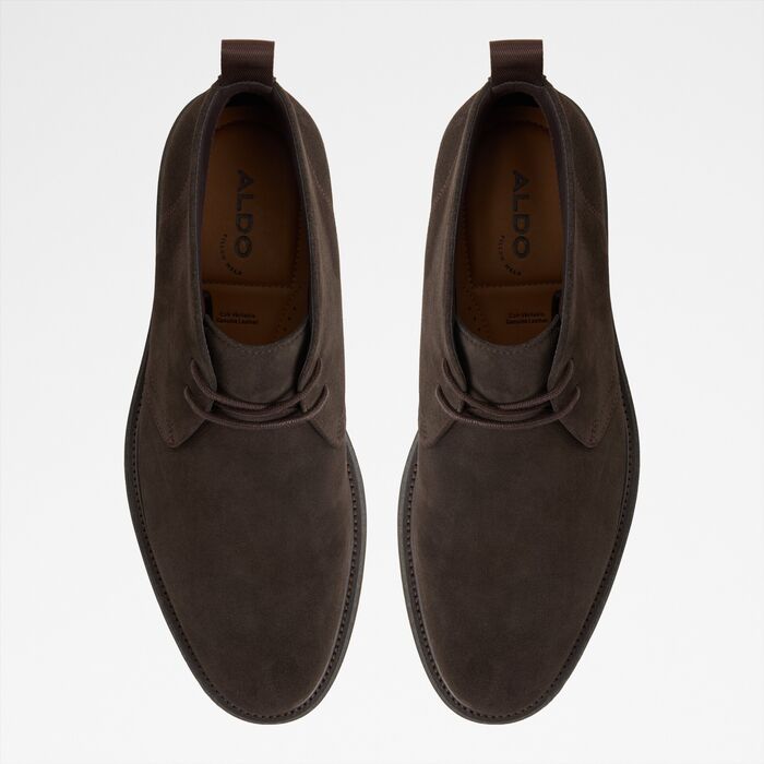 Botas em pele castanho - JEFREY