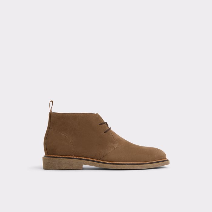 Botas em pele bege - JEFREY