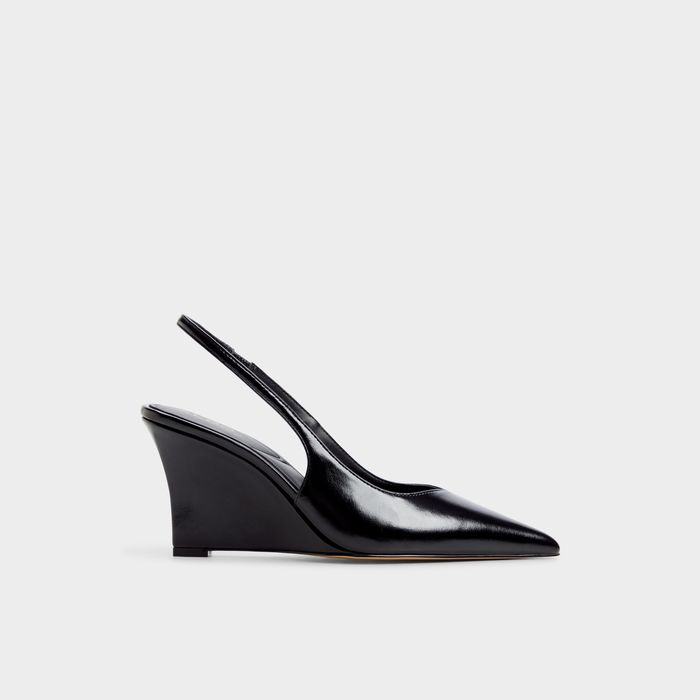 Sapatos de cunha em preto - JENADINE