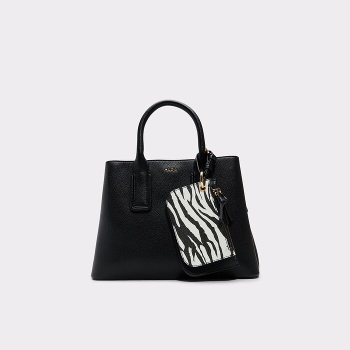 Bolso de mano en negro - JEYNNA