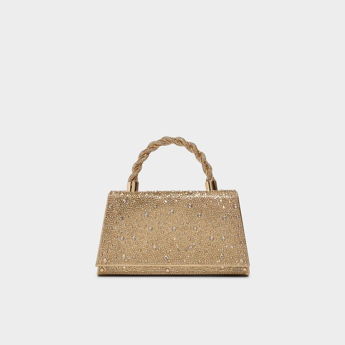 Bolso de mano en oro - JOSEPHINA