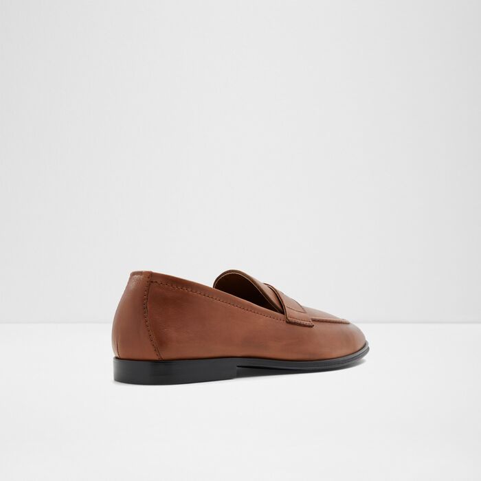 Mocassins em pele cognac - JOURNEY