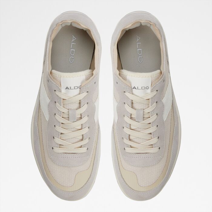 Zapatillas en piel gris - JULIUS