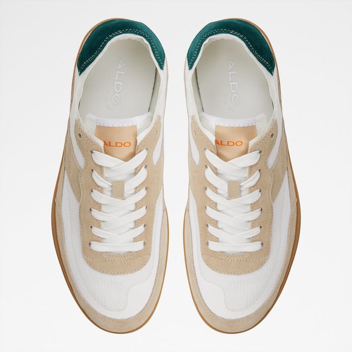 Zapatillas en piel blanco - JULIUS