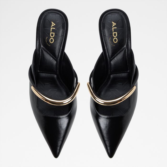 Zapatos de salón en negro, tacón de aguja - KAILIDDA