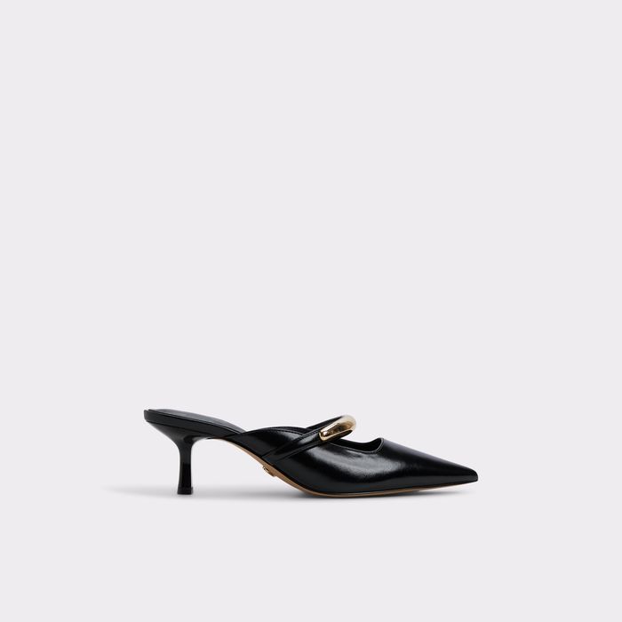 Zapatos de salón en negro, tacón de aguja - KAILIDDA