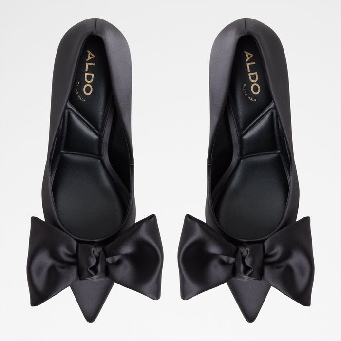 Zapatos de salón en negro, tacón de aguja - KAITIA