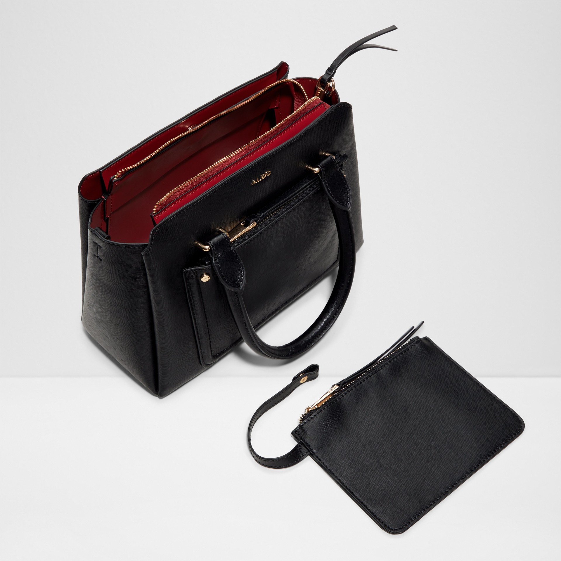 Bolsa De Mano Aldo Meraeria Mujer Negros Para Bolso De Mano Aldo