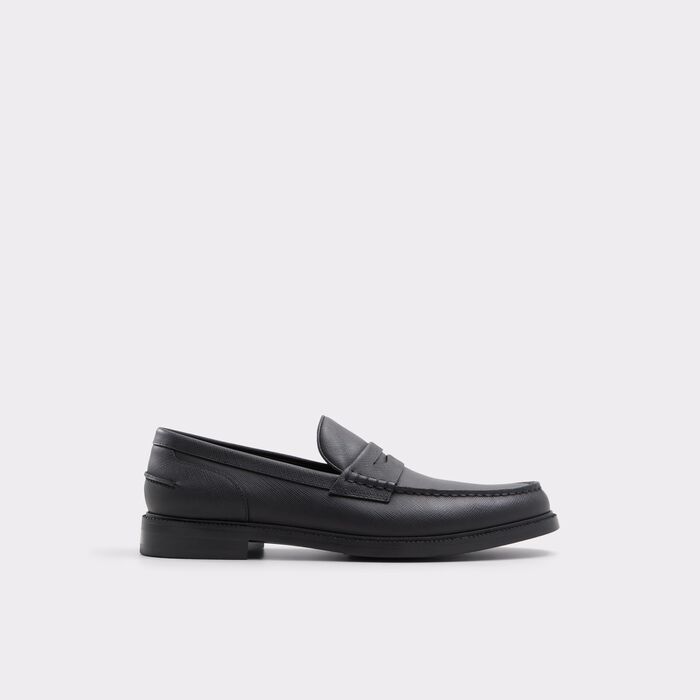 Mocassins em pele preto - KIERAN