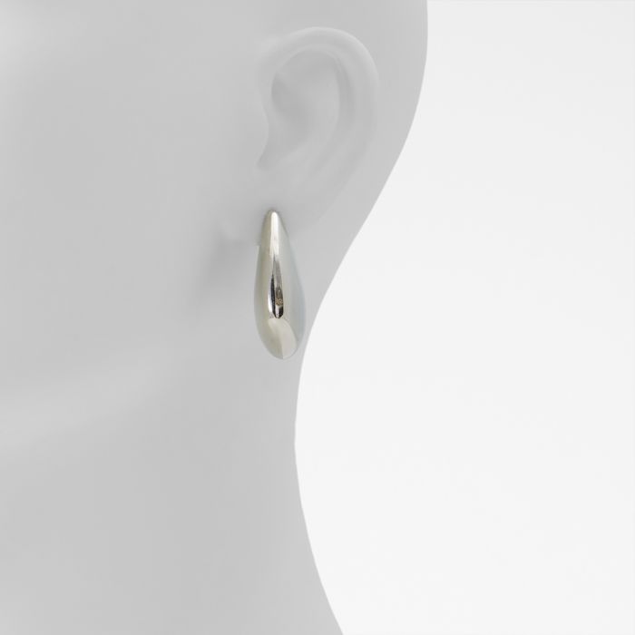 Pendientes largos en plata - KOBY