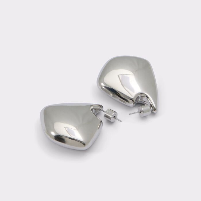 Pendientes largos en plata - KOBY