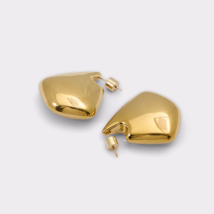 Pendientes largos en oro - KOBY