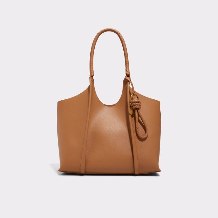 Bolso de hombro en coñac - KYLINIA