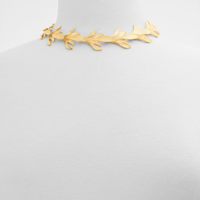 Collar en oro - LEAFURIA