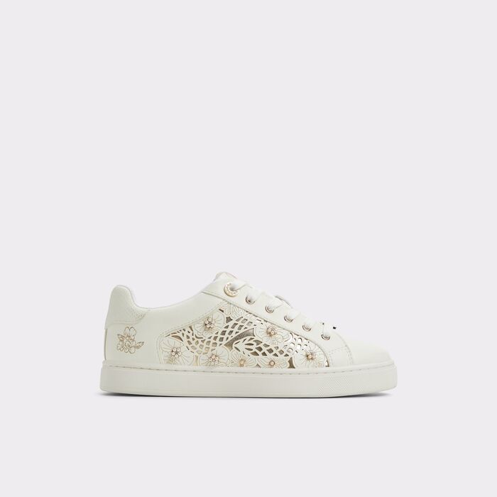 Zapatillas planas en blanco - LEONIA