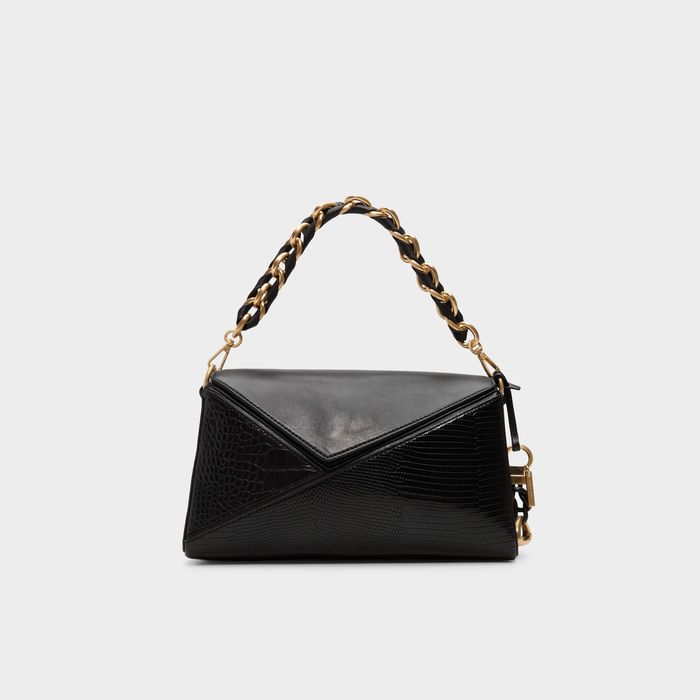 Bolso de mano en negro - LEYLANI