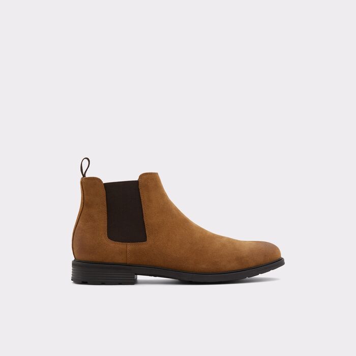 Botas em pele cognac - LITHE