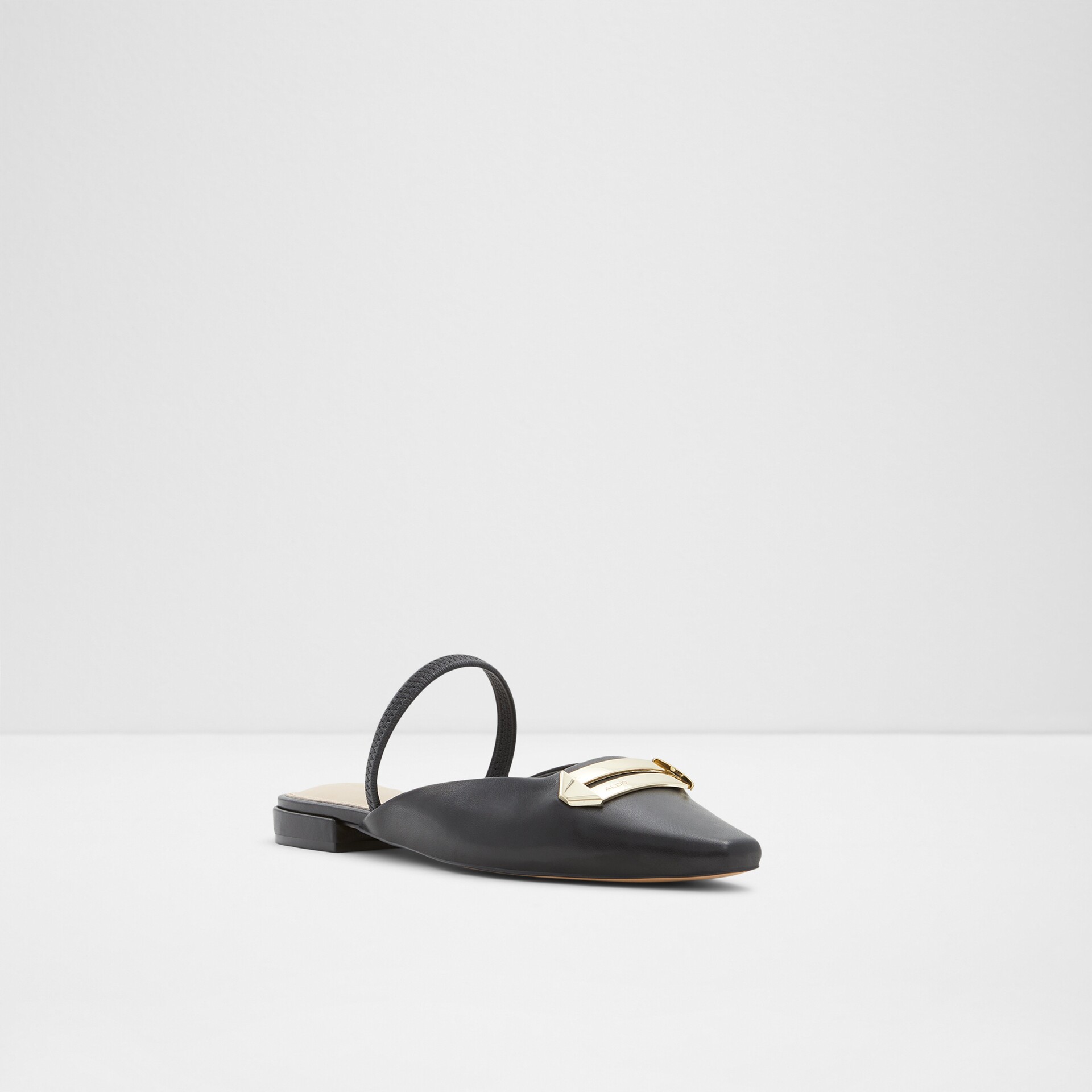 Mules para mujer en piel en negro LOTHEI | ALDO Shoes España