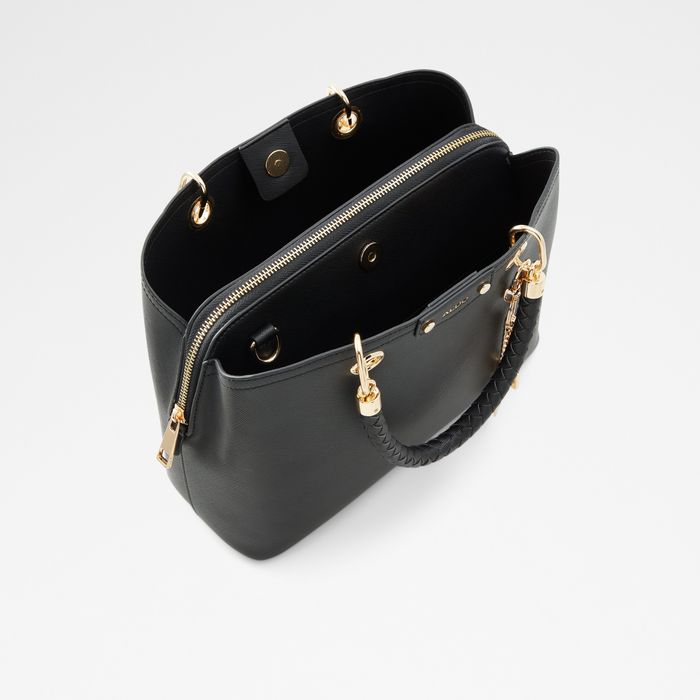 Bolso de mano en negro - LOTHYCAN