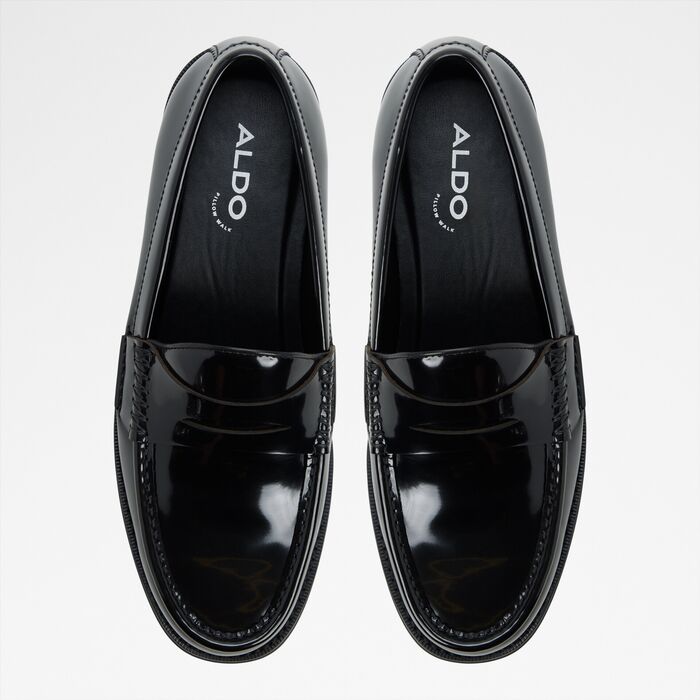 Mocassins em pele preto - LUDOVIK
