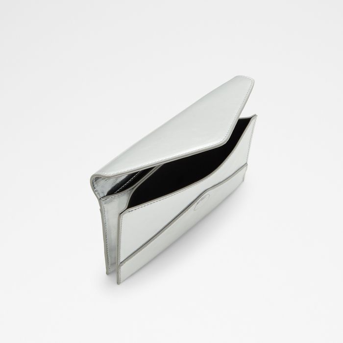Bolso de mano en plata - LUPINE