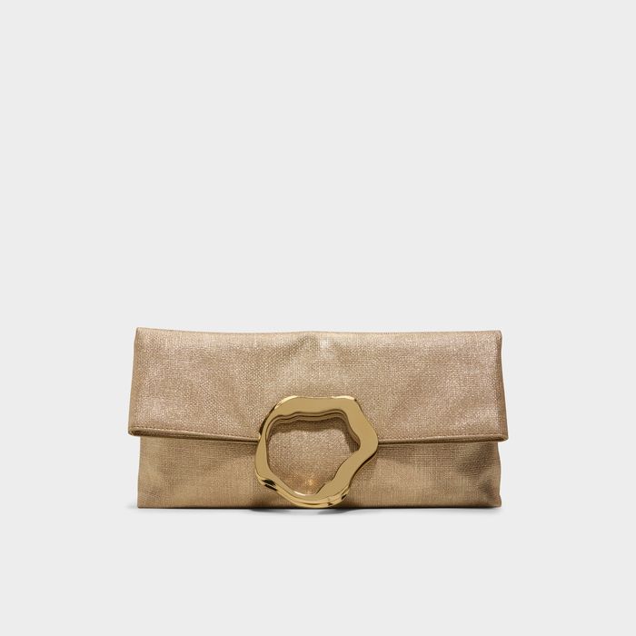 Bolso de mano en oro - LUSTRABAG
