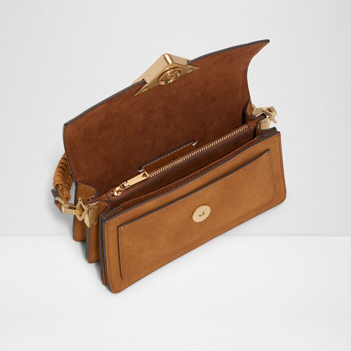 Bolso de hombro en coñac - LUXEHANDLE