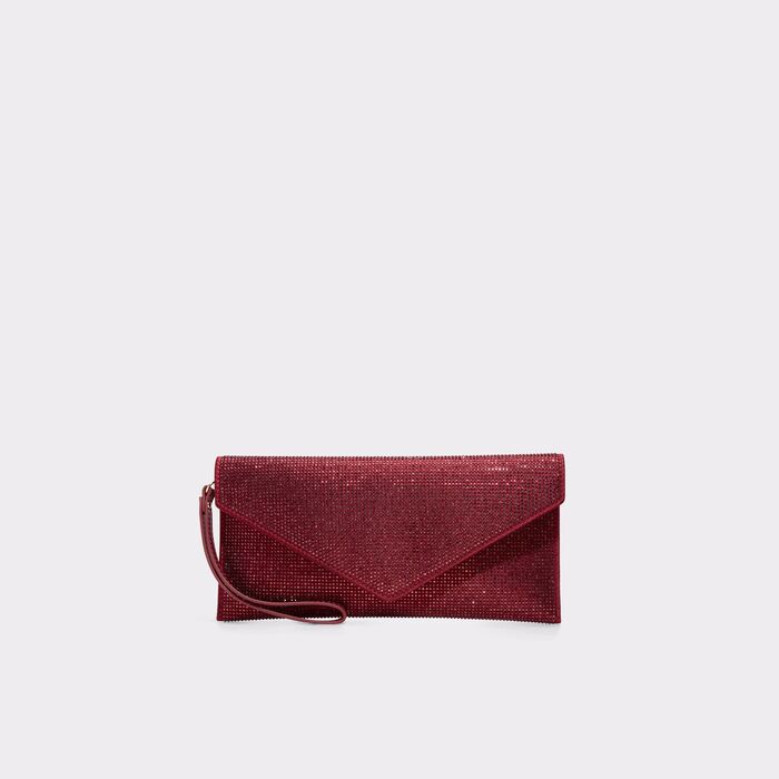 Bolso de mano en burdeos - MALLASVEBLING