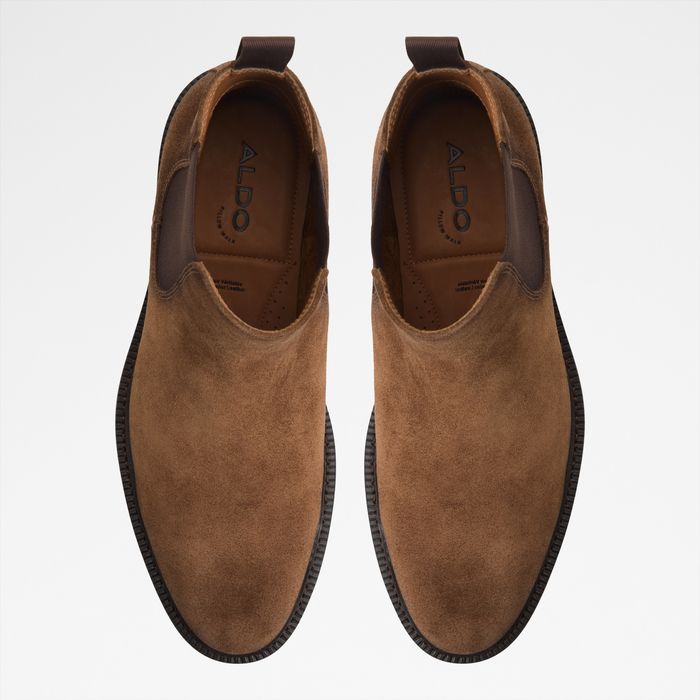 Botas em pele cognac - MALMO