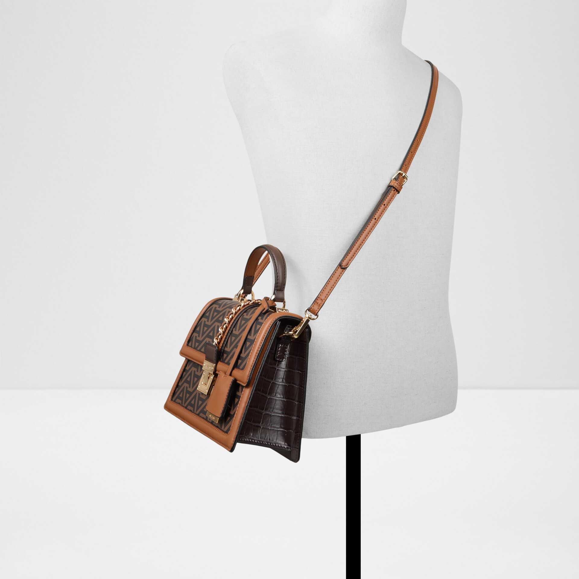 Mala de mão para mulher em castanho MARTISSA227002029 ALDO