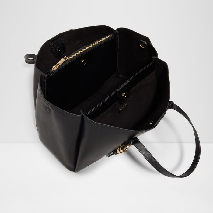 Bolso de mano en negro - MELEAH