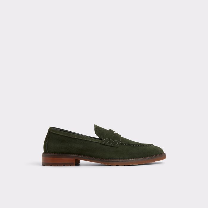 Mocasines en piel verde - MELVILLE