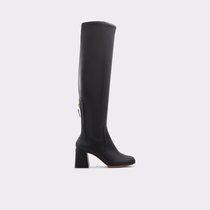 Botas em preto, salto em bloco - MIRARIN