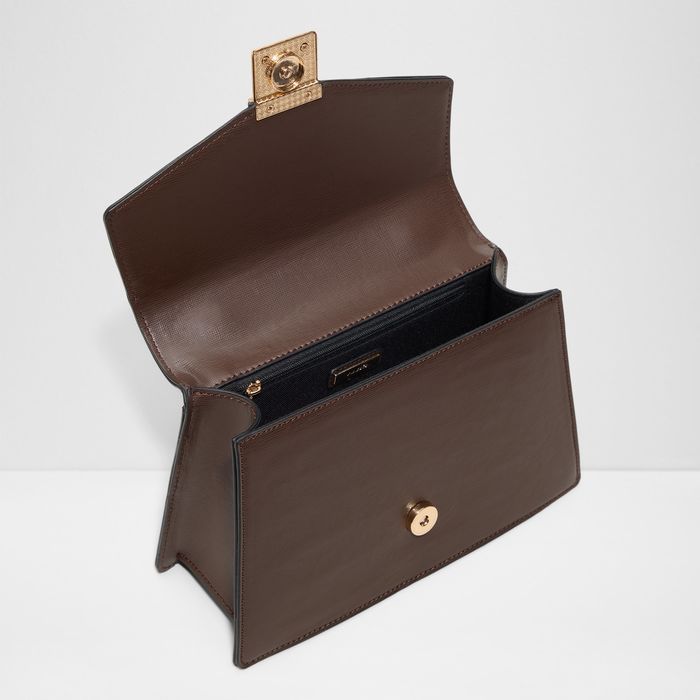 Bolso de mano en marrón - MIRESSA