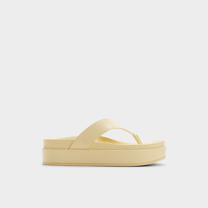 Sandalias planas en amarillo - MIST