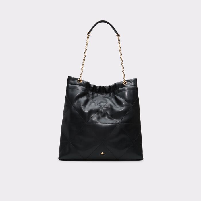 Bolso de hombro en negro - MORGANE