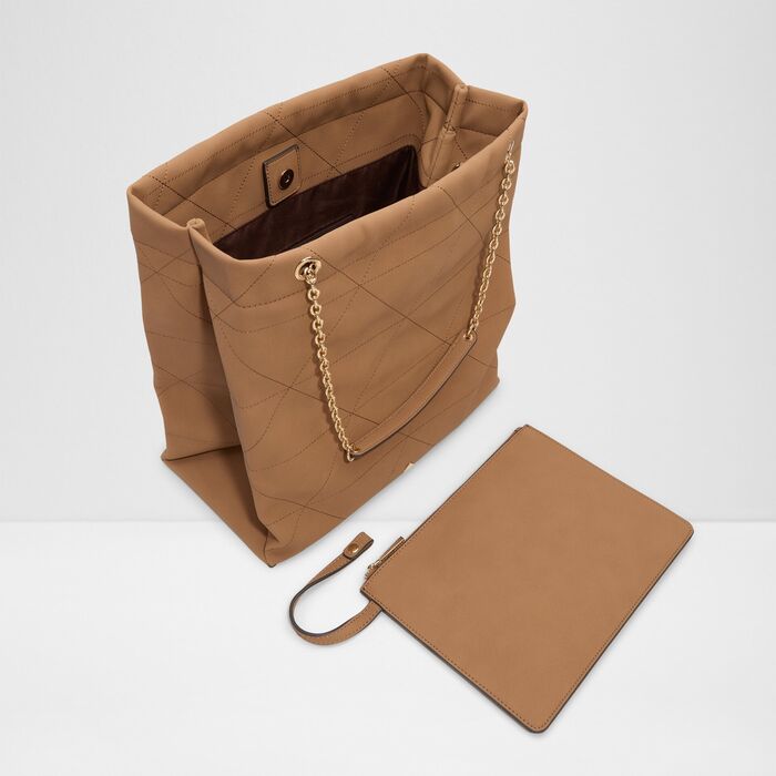 Bolso de hombro en coñac - MORGANE