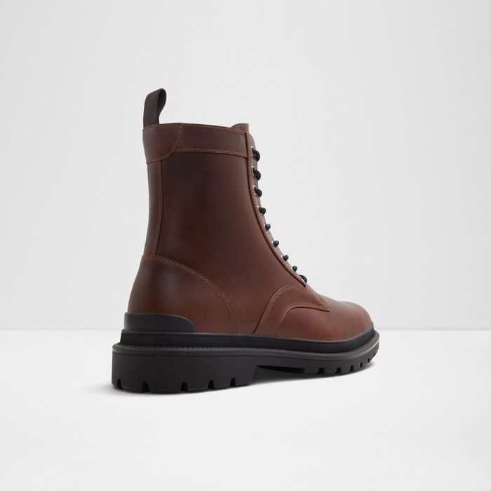 Botas em pele cognac - MUULER