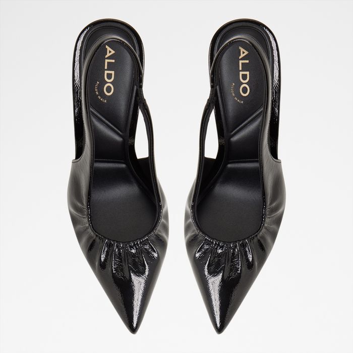 Zapatos de salón en negro, tacón de aguja - MYSTIE