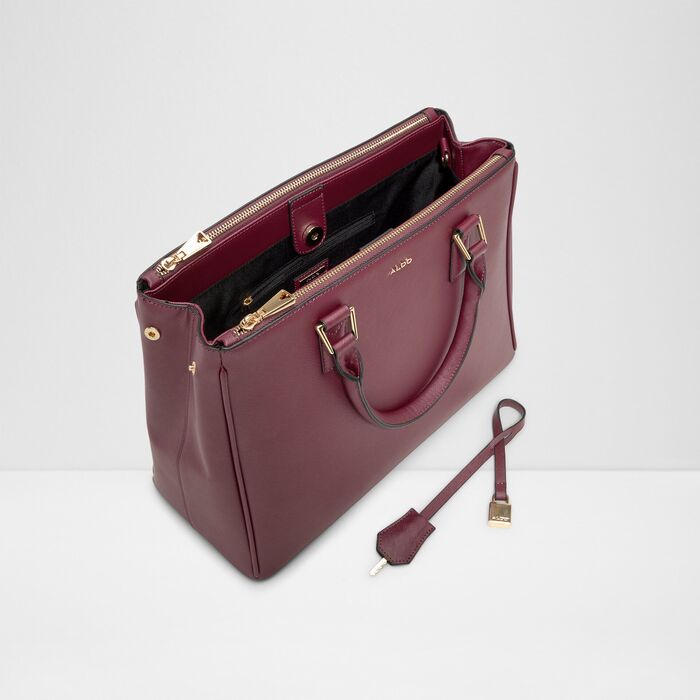 Bolso de mano en burdeos - NANEVER