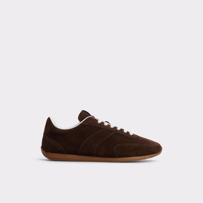 Zapatillas en piel marrón - NATHANIEL