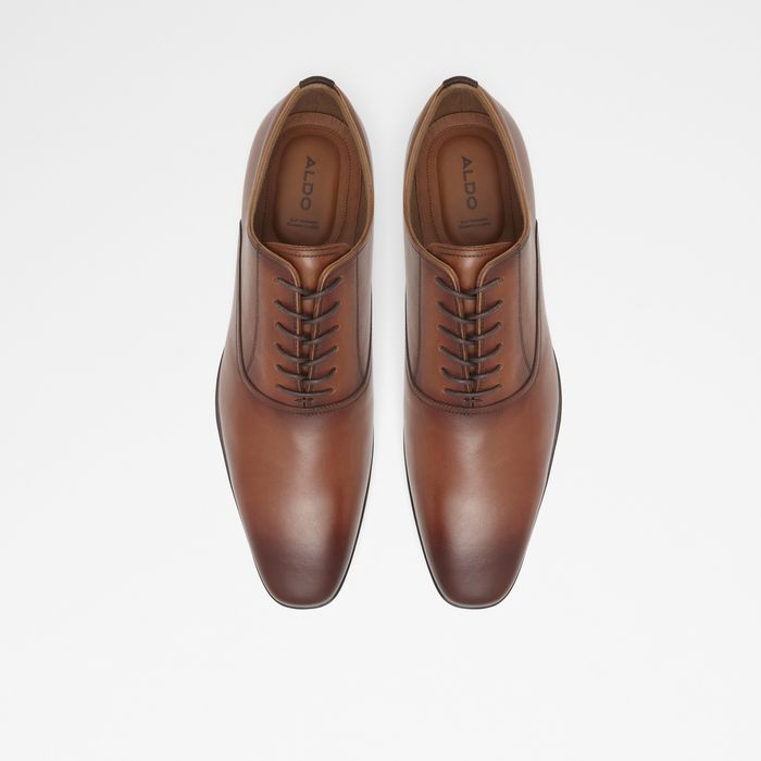 Zapatos de vestir en piel coñac - NATHON